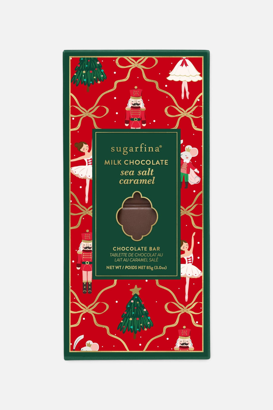 Sugarfina Milk Chocolate Sea Salt Caramel Bar – front view