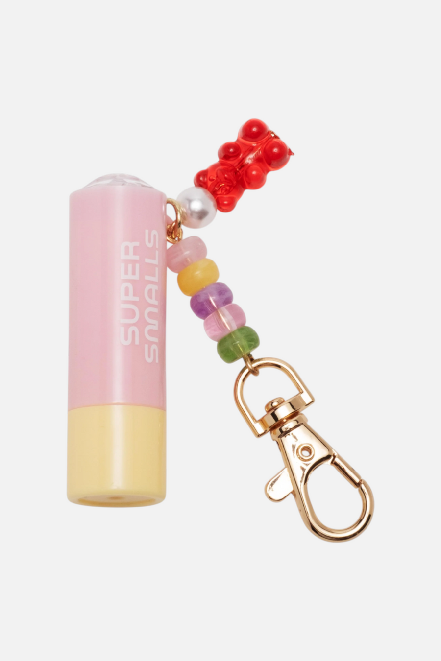 Super Smalls Cutie Candy Lip Balm Keychain – front view
