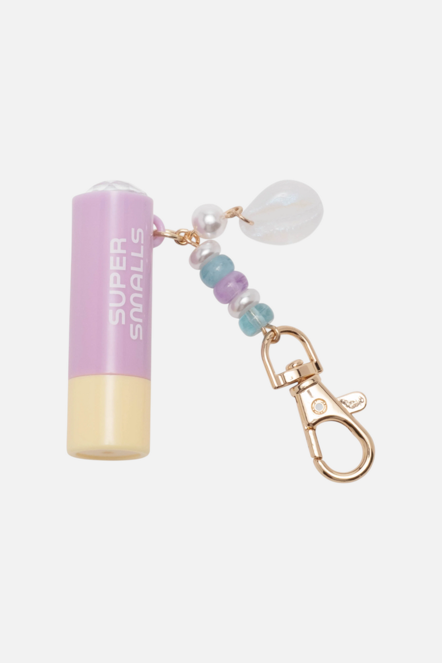 Super Smalls Mermaid Magic Lip Balm Keychain – front view