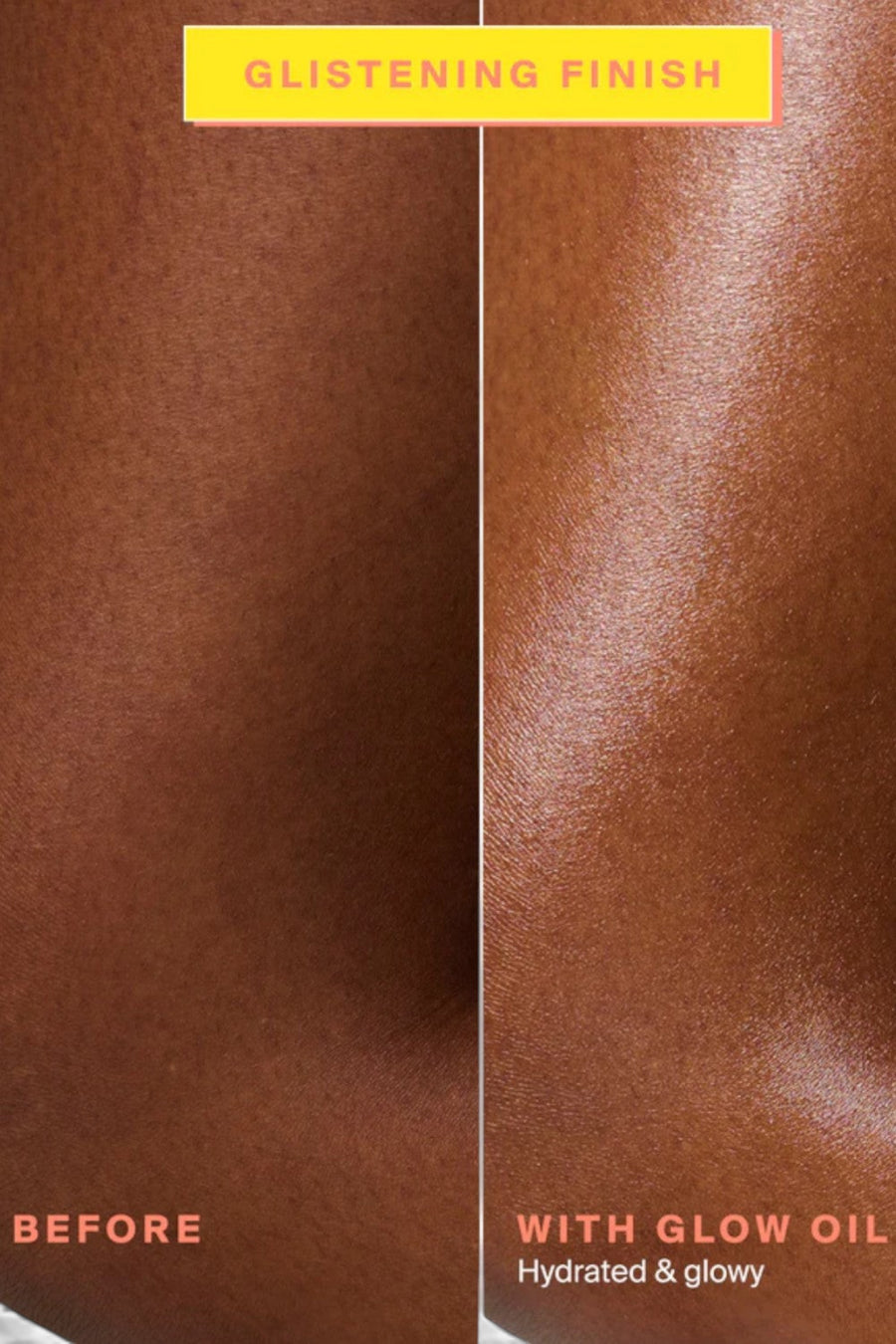 Supergoop Glow Oil SPF 50 Body Oil - Beach Flower Scent – back view