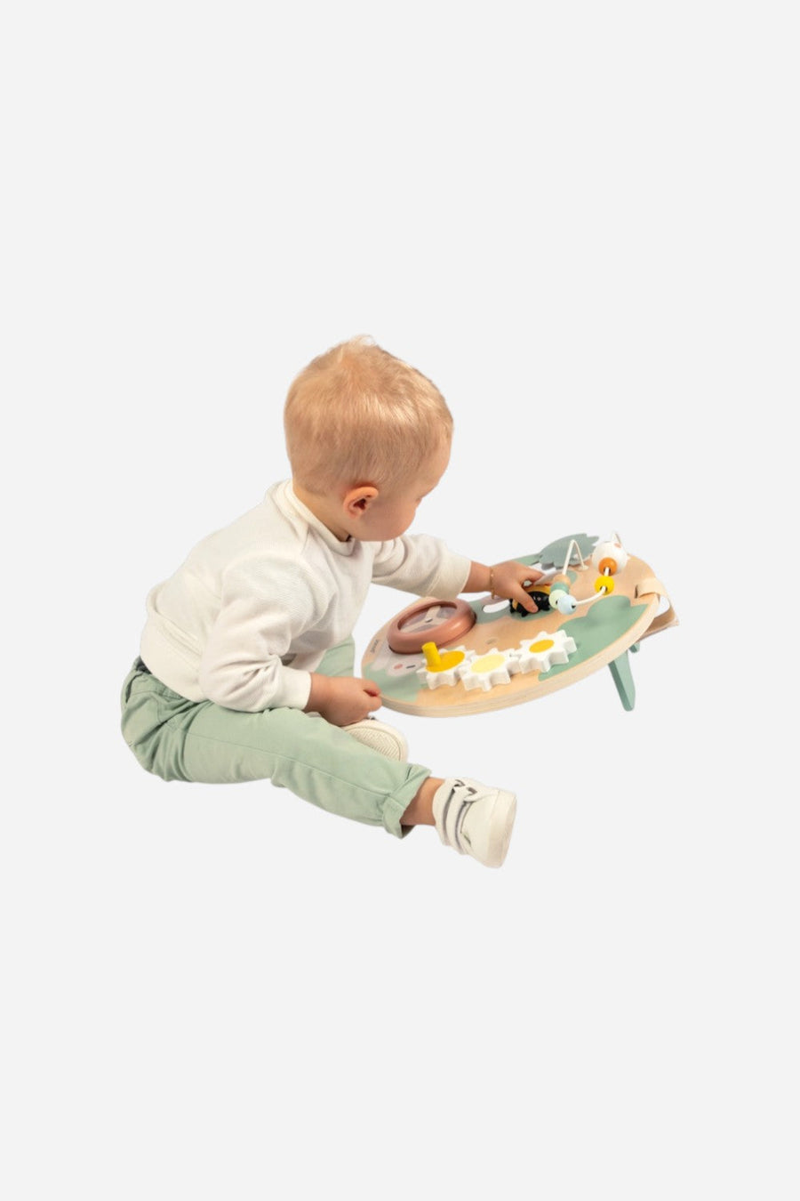 Sweet Cocoon Busy Board – flat lay