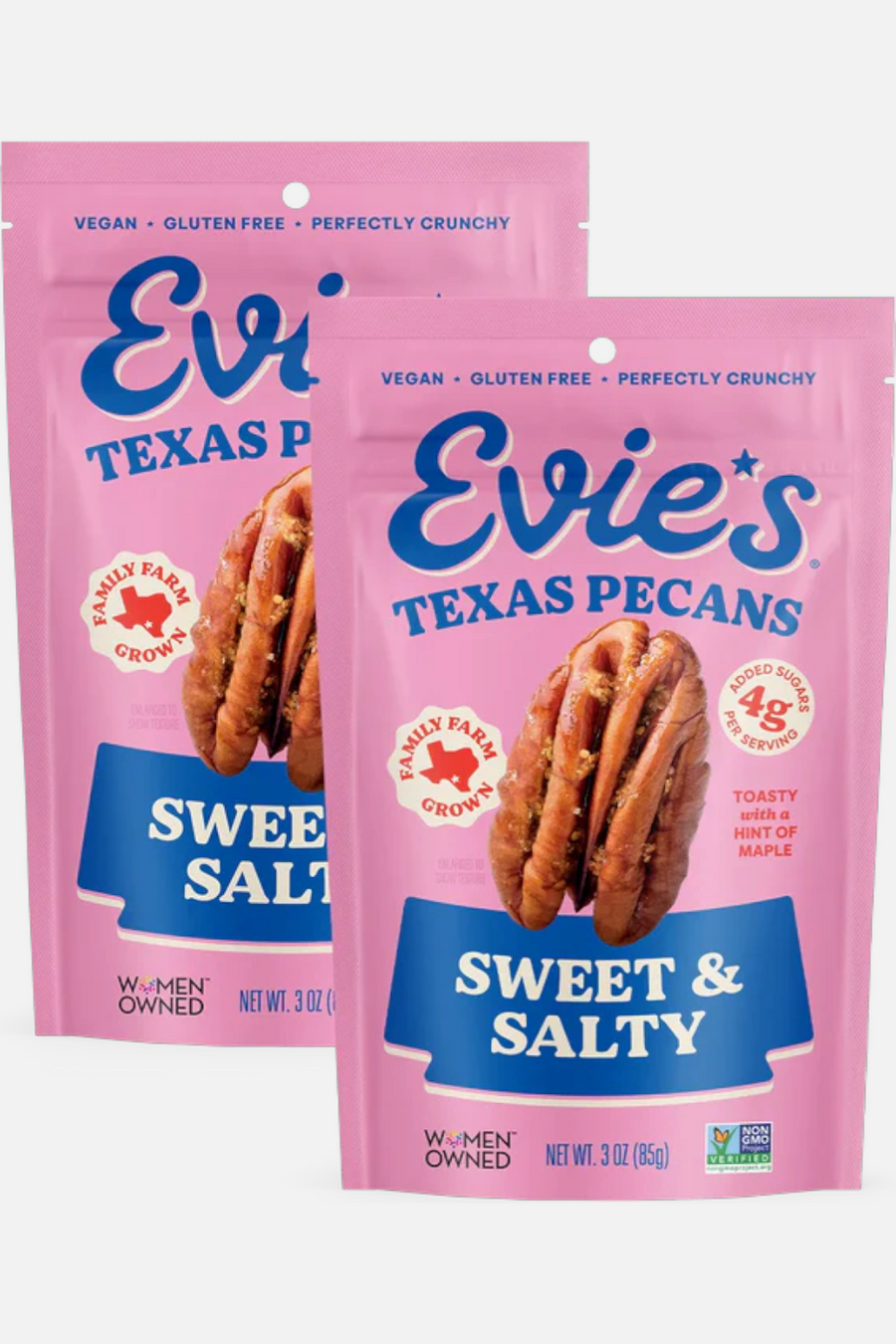 Sweet & Salty Texas Pecans – front view