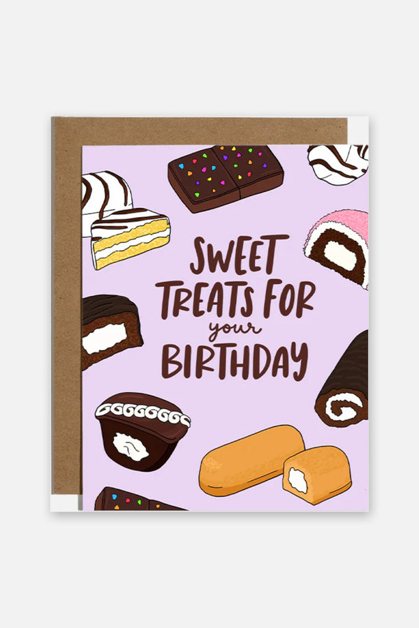 Sweet Treats For Your Birthday Card