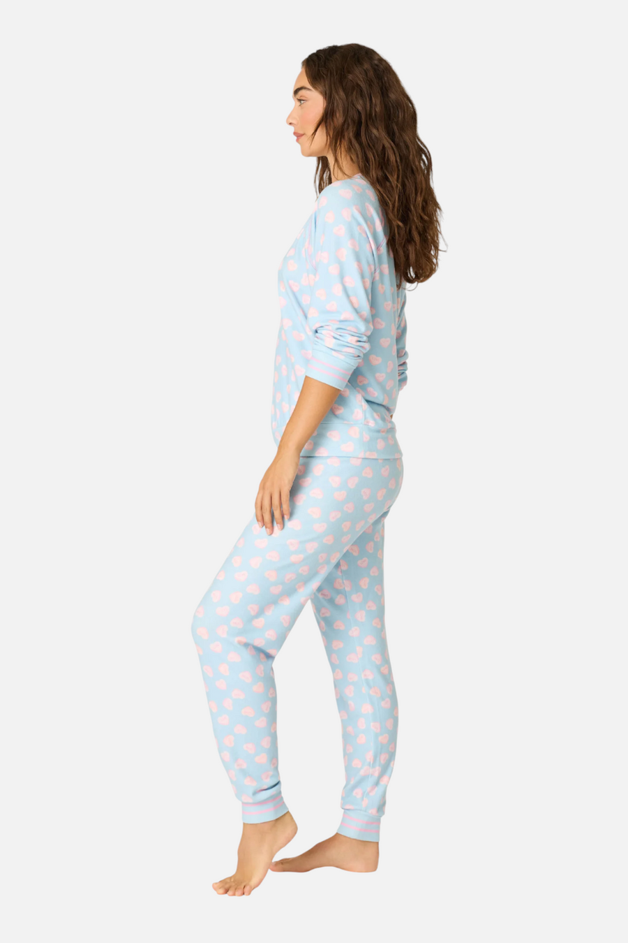 PJ Salvage Women's Sweetheart Love Hearts PJ Set