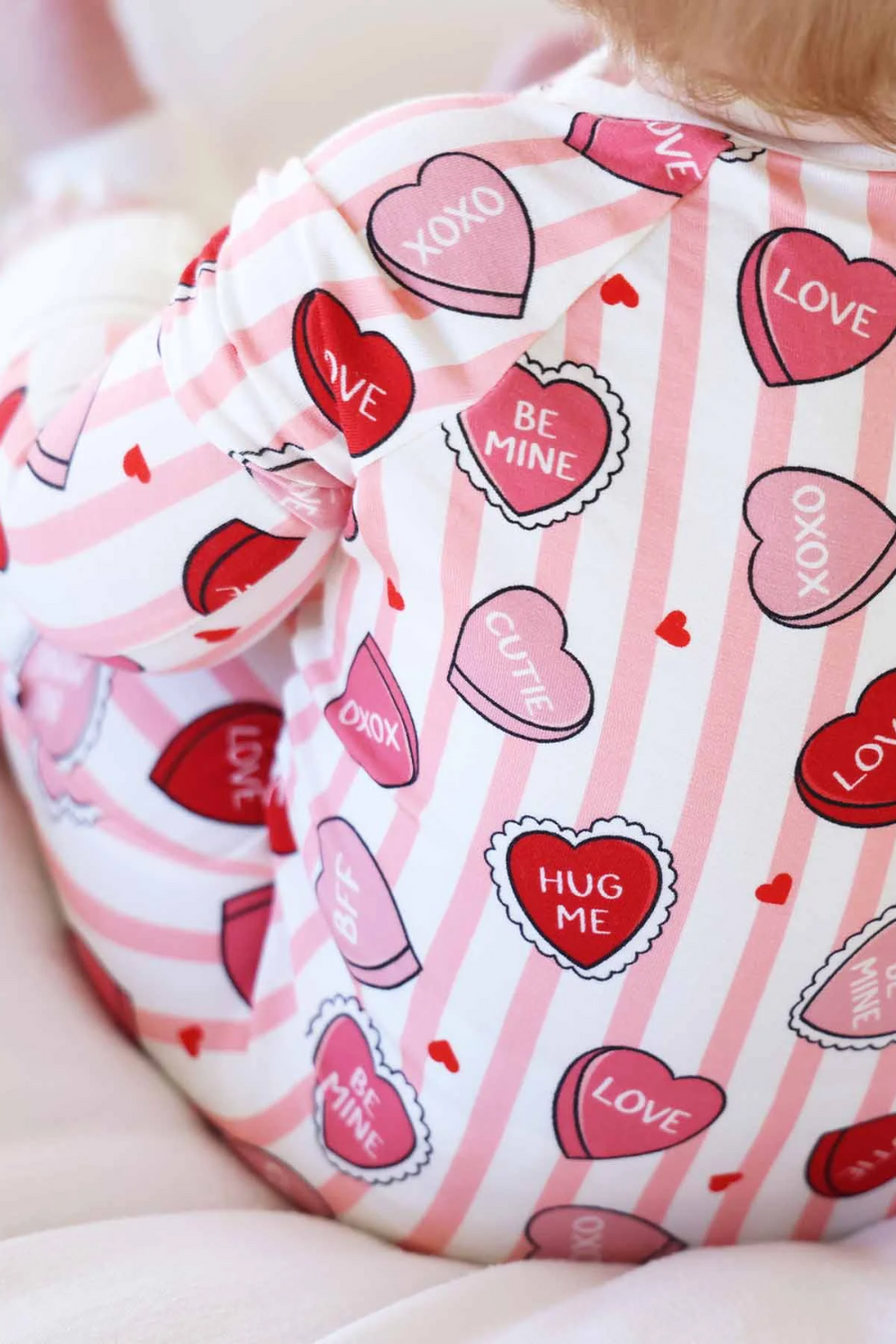 Caden Lane Sweet Like Candy Zip Romper