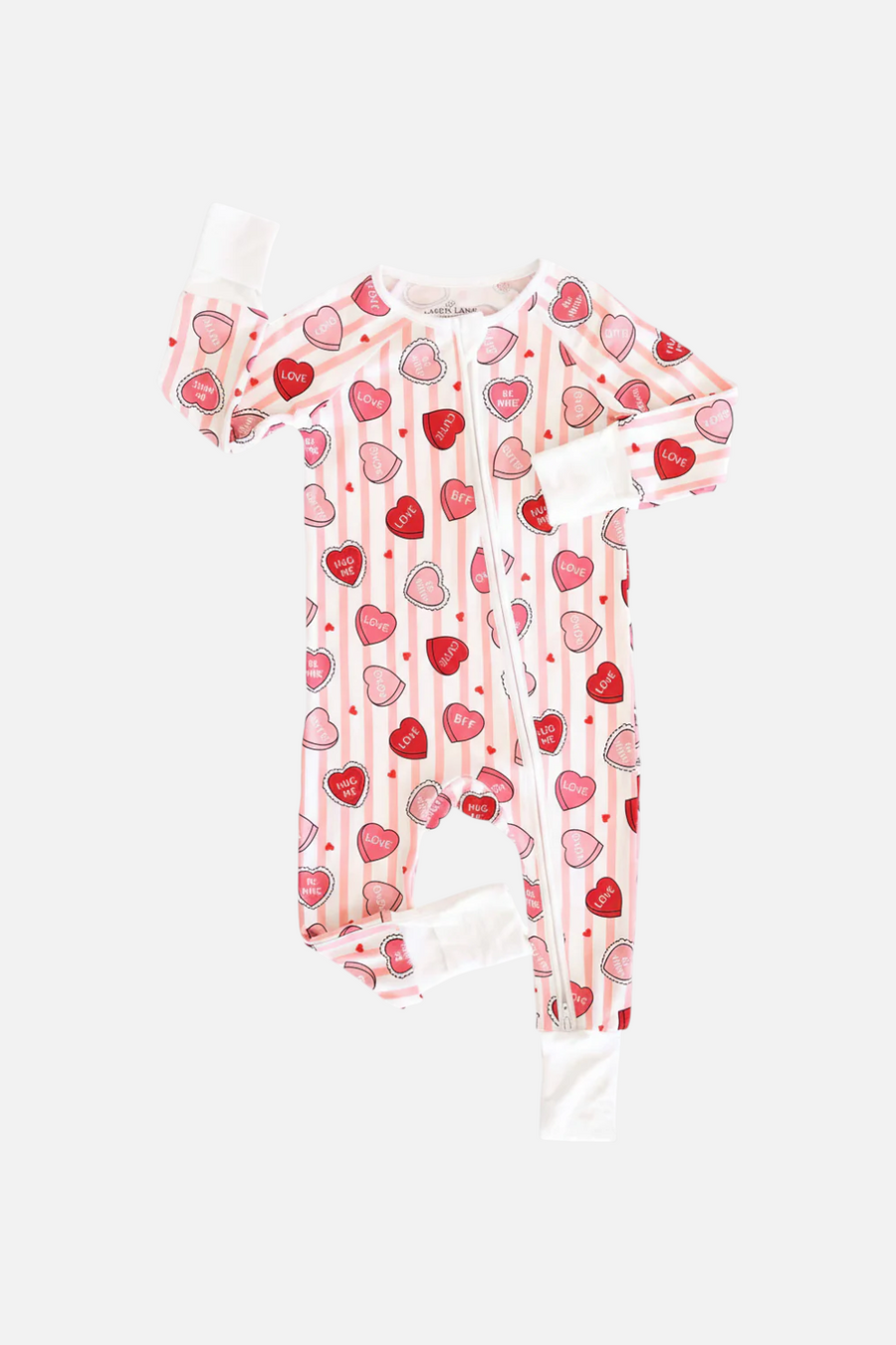 Caden Lane Sweet Like Candy Zip Romper