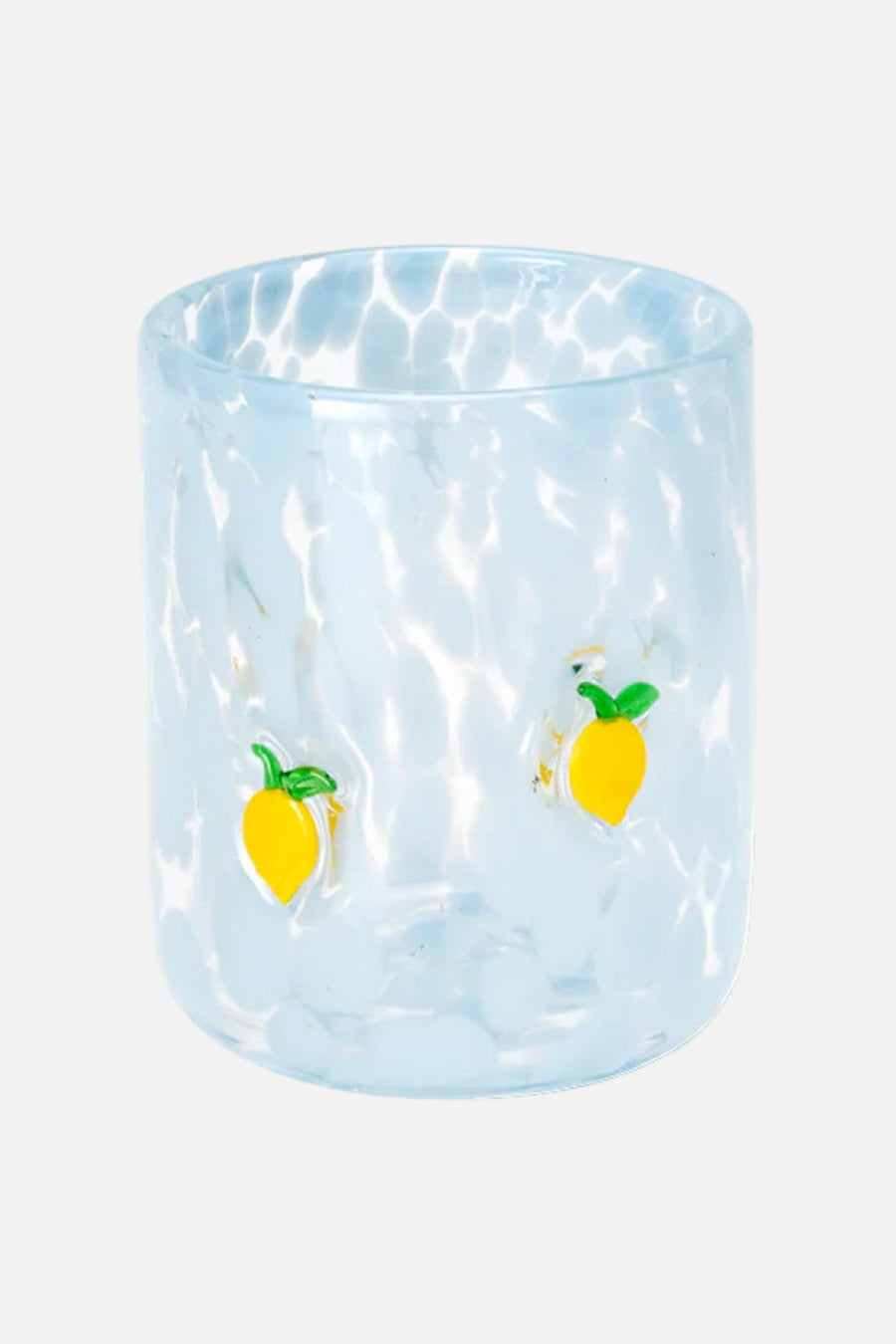 Swig Lemon Meringue Charm Glass, Set of 2 – back view