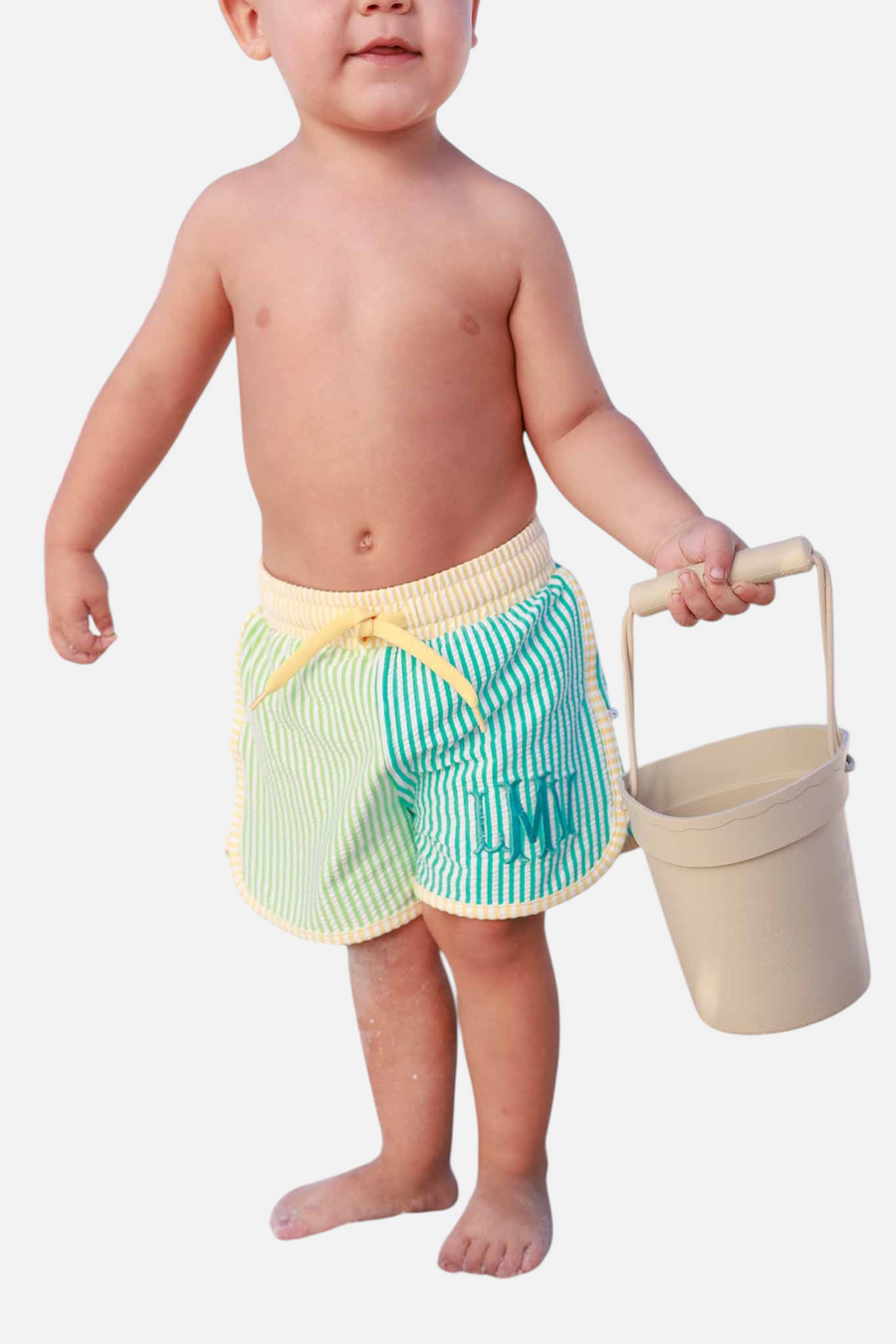 Caden Lane Multi Color Seersucker Trunks