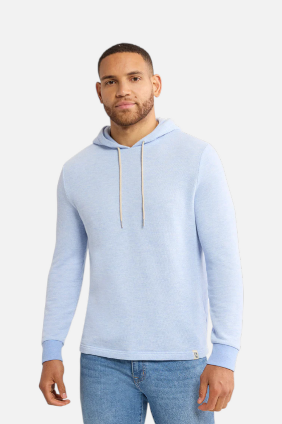 Fair Harbor Men's Tailwind Hoodie in Light Blue