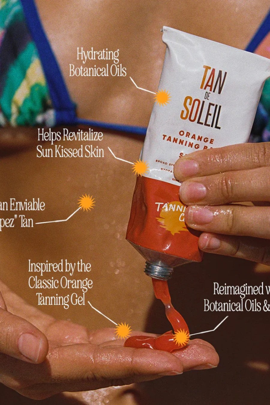 Tan de Soleil Orange Tanning Balm SPF 6 – side view