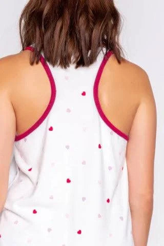 Tank Feel Loved Ivory – back view