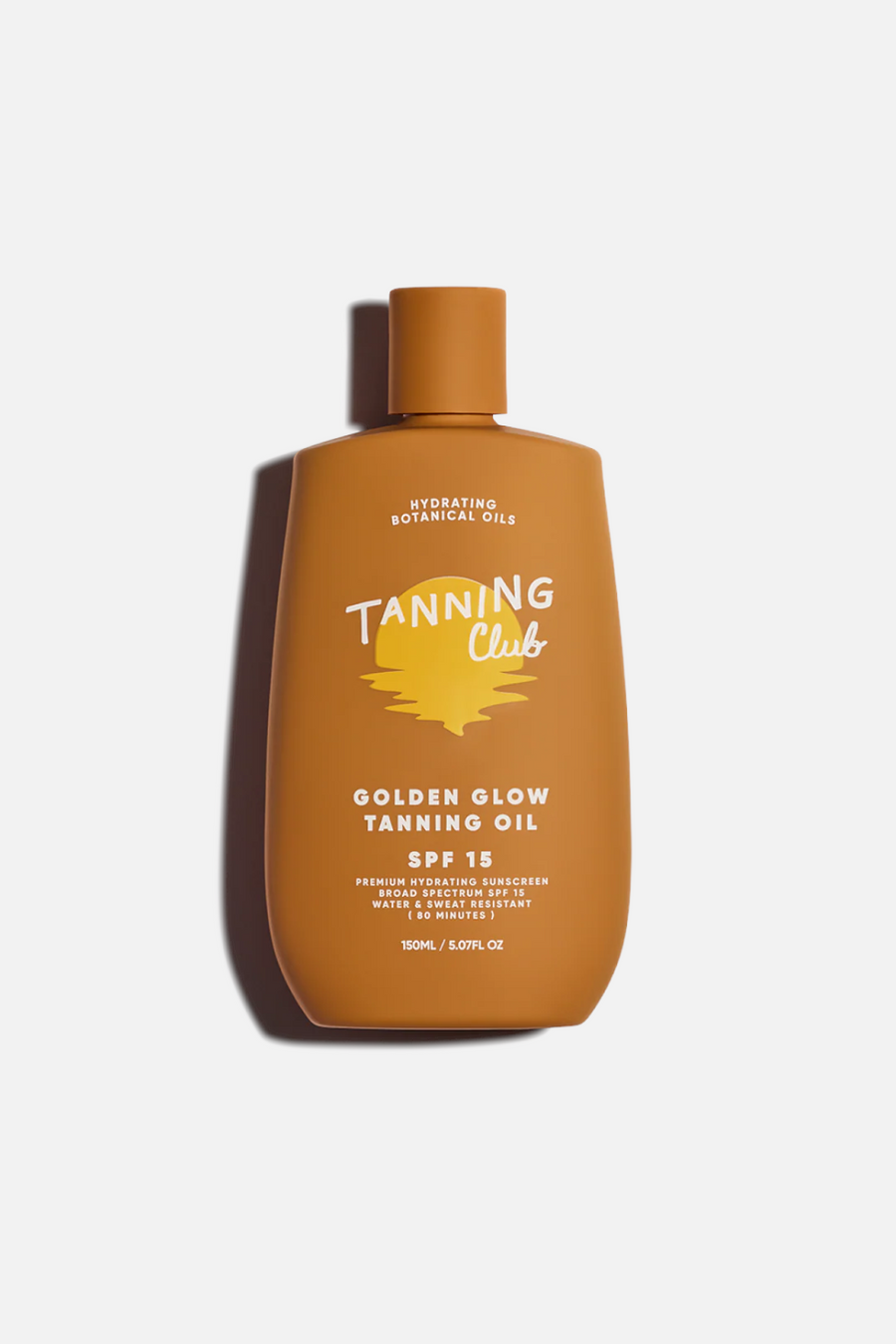 Tanning Club Golden Glow Tanning Oil – front view