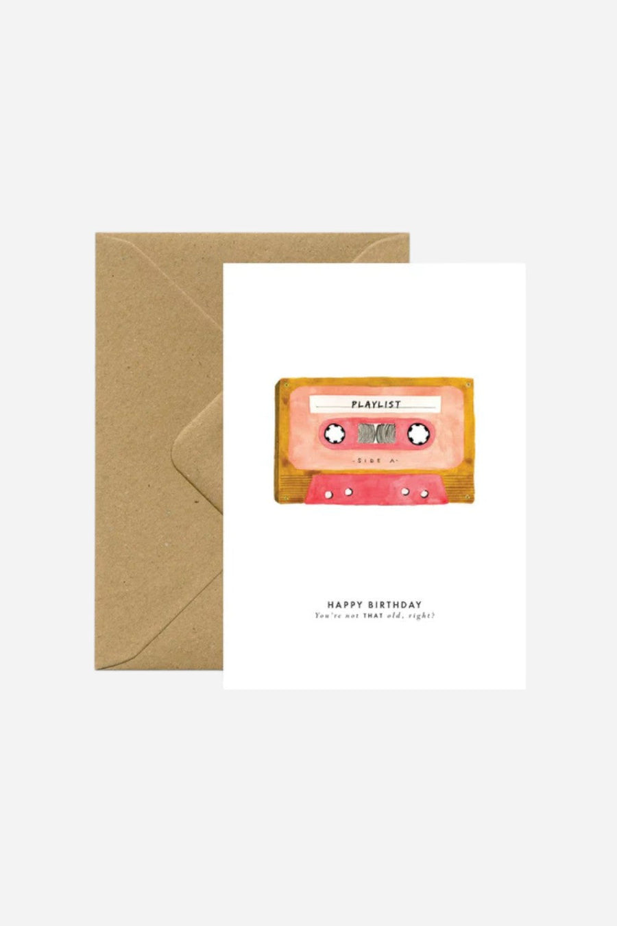 Tape - Birthday Greeting card – front view