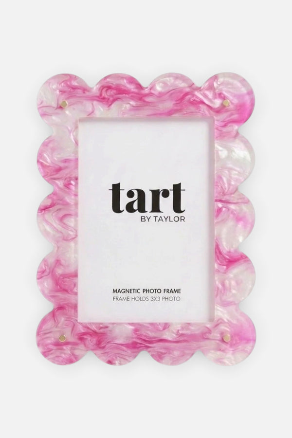 Tart by Taylor Acrylic Frame in Pink Marble