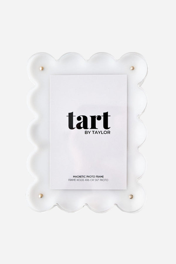 Tart By Taylor Acrylic Frame in White