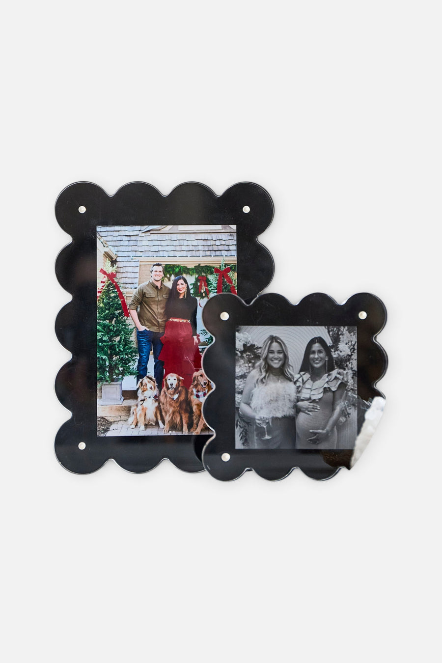 Tart By Taylor Black Acrylic Picture Frame – side view