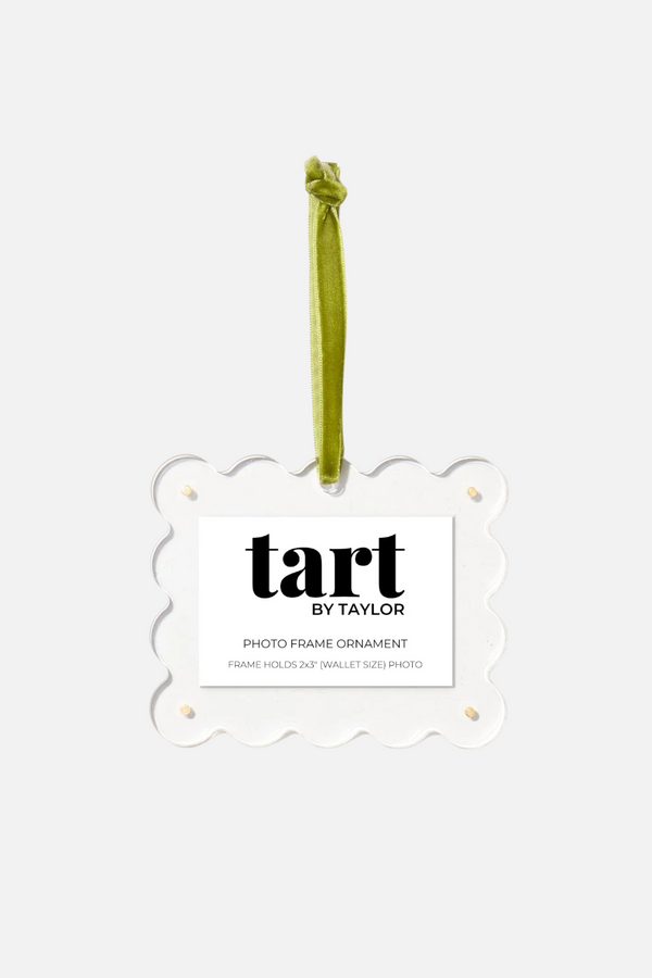 Tart By Taylor Clear Mini Frame Ornament
