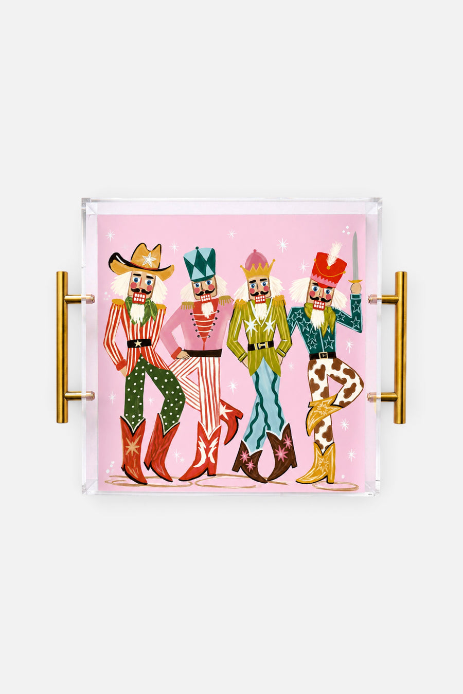 Tart By Taylor Crackin' Cowboy Large Tray – front view