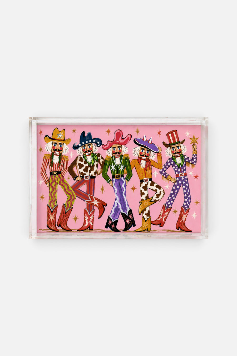 Tart By Taylor Crackin' Cowboy Small Tray – front view