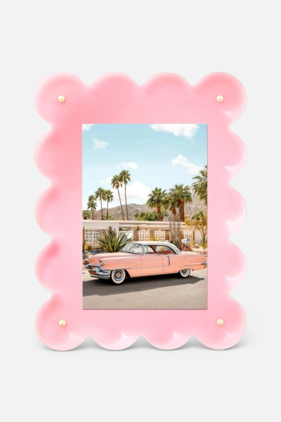 Tart by Taylor Light Pink Acrylic Picture Frame – flat lay