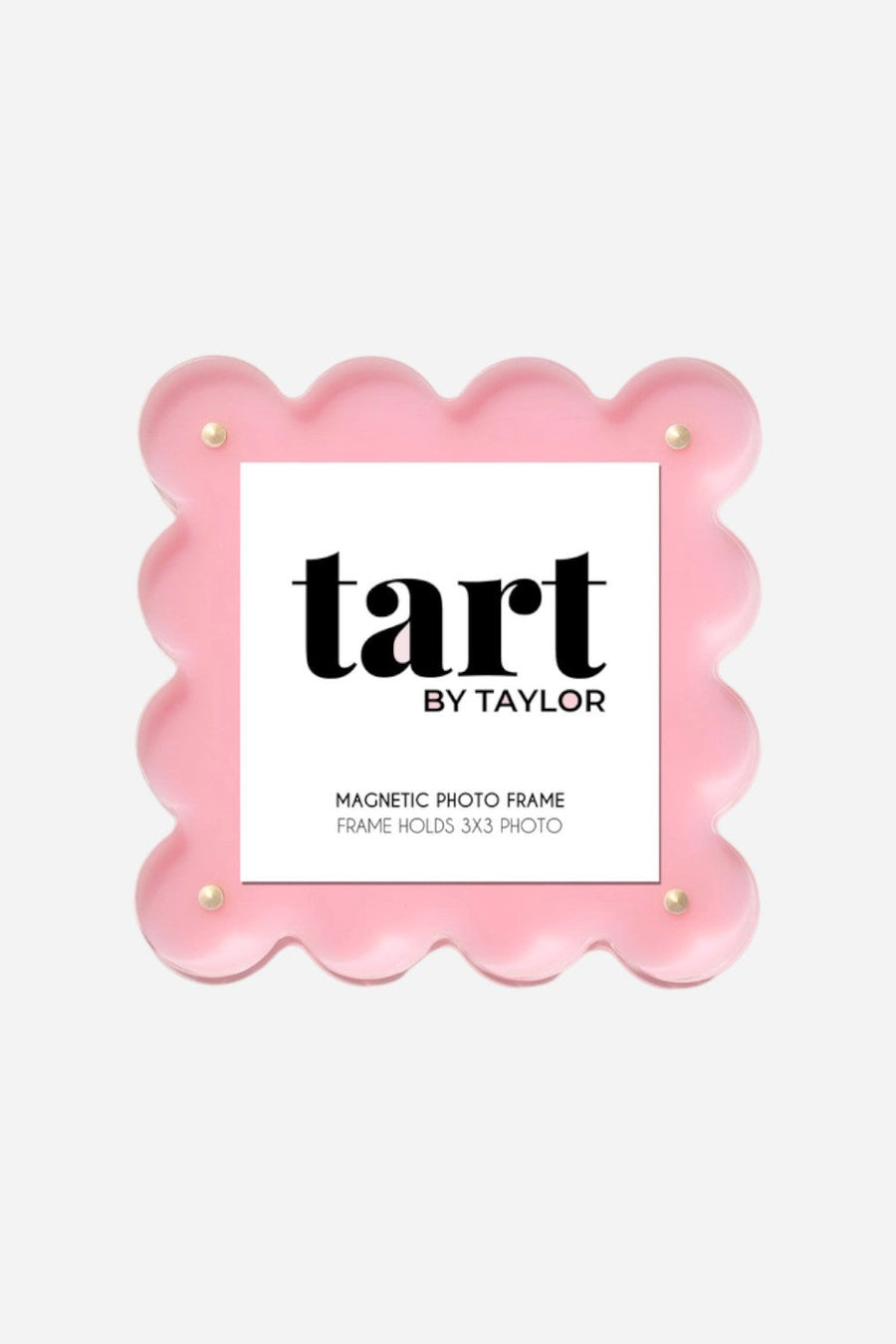 Tart by Taylor Light Pink Mini Acrylic Frame – front view
