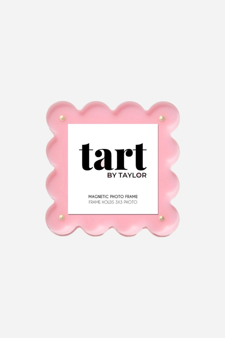 Tart by Taylor Light Pink Mini Frame Ornament – front view