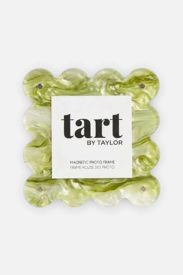 Tart by Taylor Mini Acrylic Frame in Green Marble