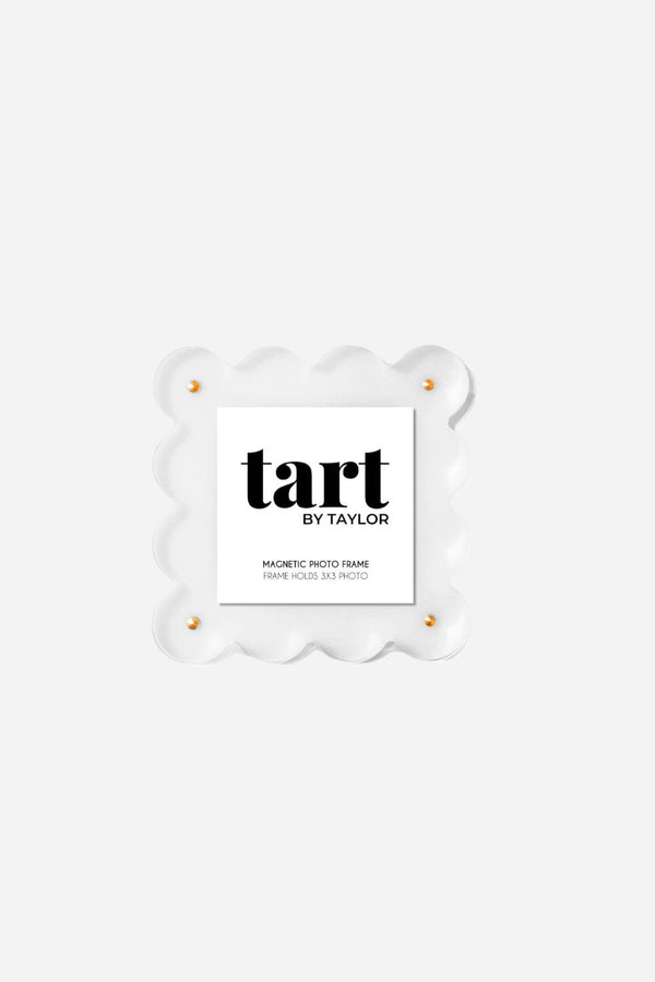 Tart By Taylor Mini Acrylic Frame in White