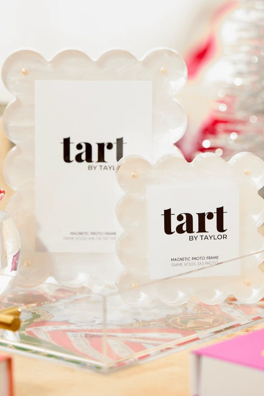 Tart by Taylor Pearl Acrylic Frame – back view