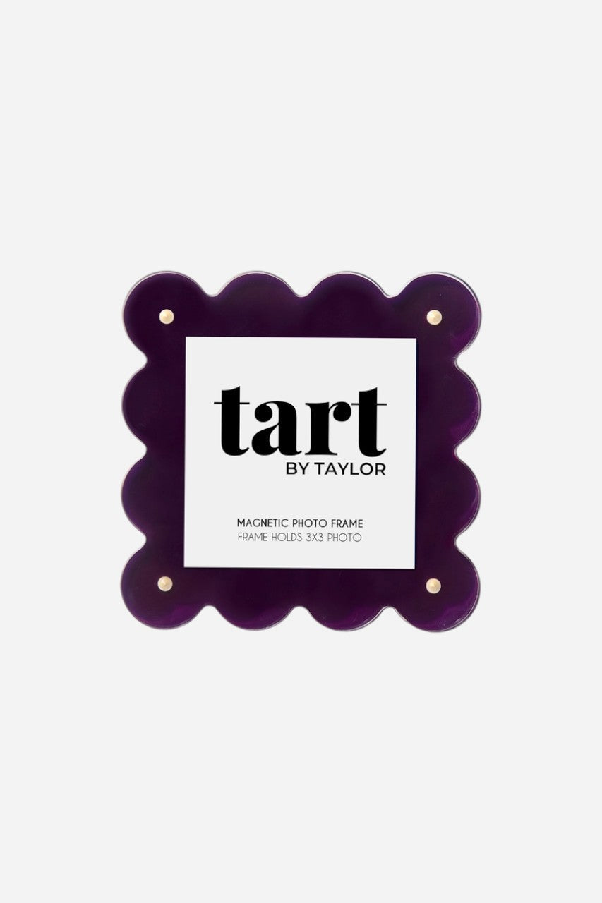 Tart by Taylor Plum Mini Acrylic Frame – front view