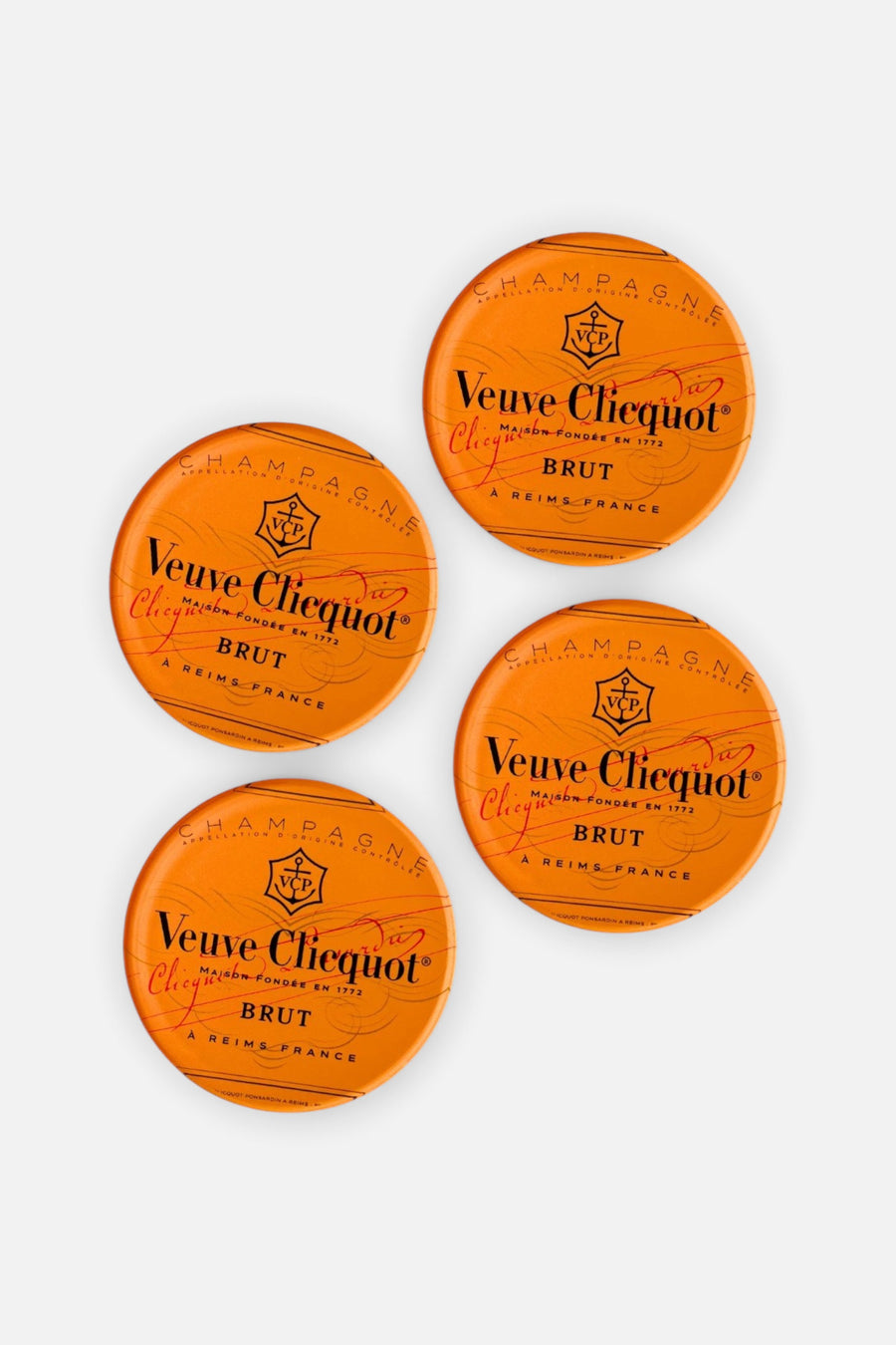 Tart by Taylor Pop The Bubbly Coasters - Set of 4 – back view
