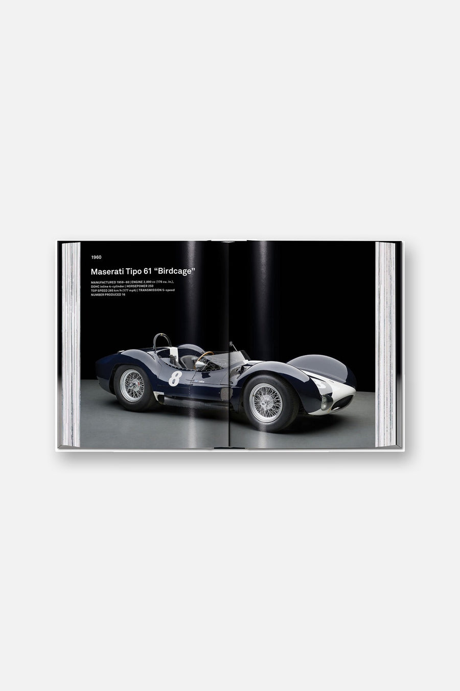 Taschen 50 Ultimate Sports Cars. 40th Ed. – back view