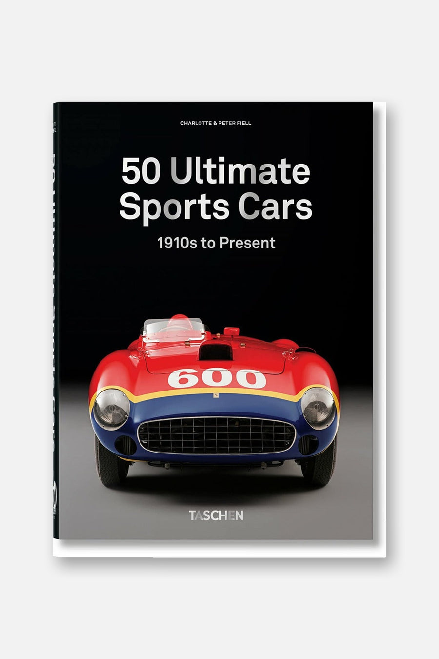 Taschen 50 Ultimate Sports Cars. 40th Ed. – front view