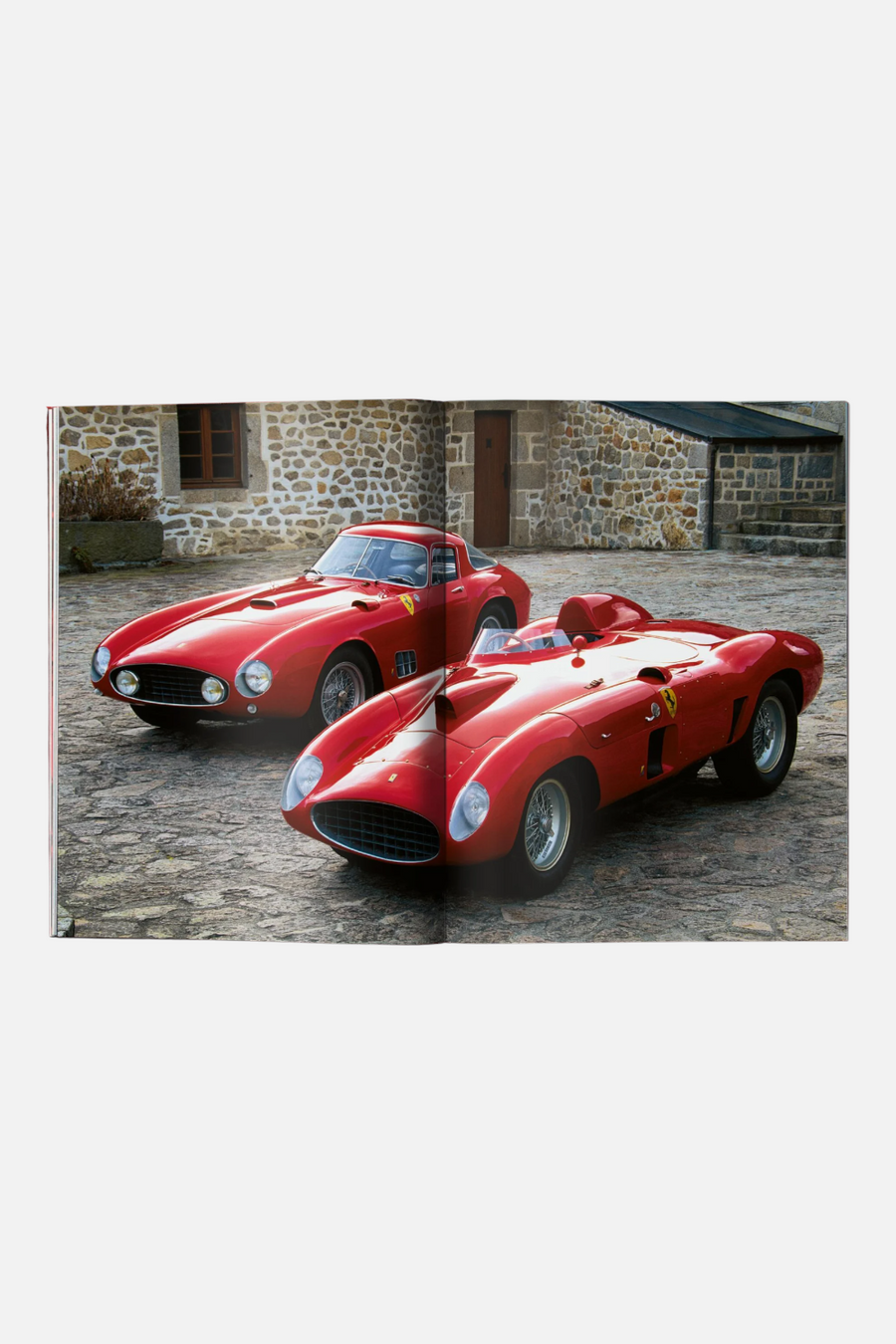 Taschen Ferrari Print Book – back view