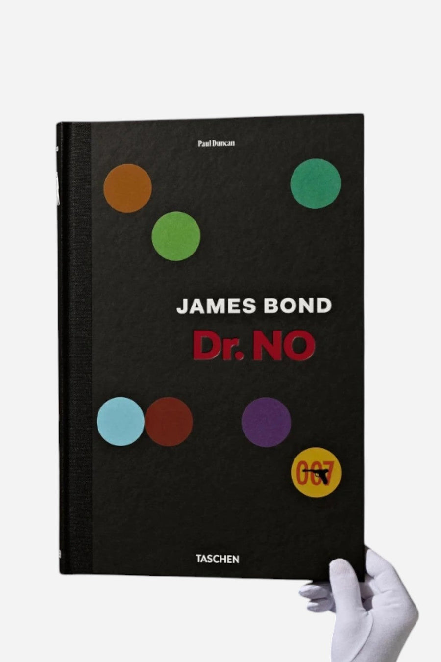 Taschen Limited Edition: James Bond. Dr. No – flat lay