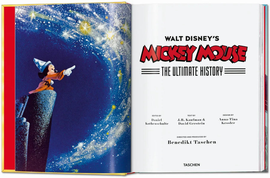 Taschen Walt Disney's Mickey Mouse. The Ultimate History – back view