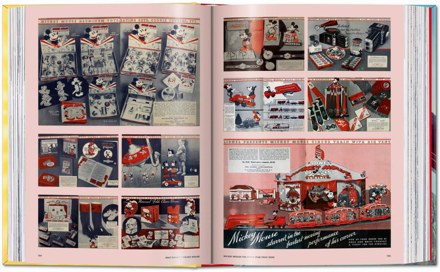 Taschen Walt Disney's Mickey Mouse. The Ultimate History – flat lay