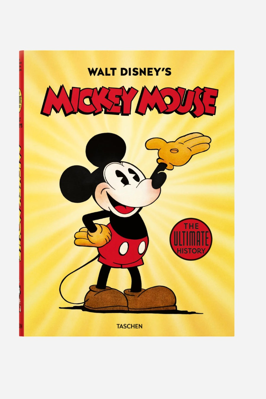 Taschen Walt Disney's Mickey Mouse. The Ultimate History – front view