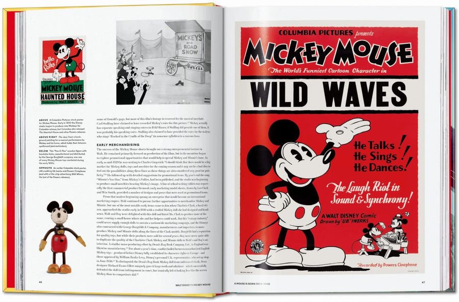 Taschen Walt Disney's Mickey Mouse. The Ultimate History – side view