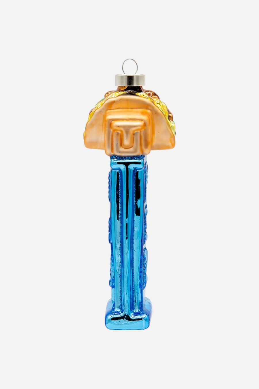 Tasty Taco Pez Dispenser Ornament – back view