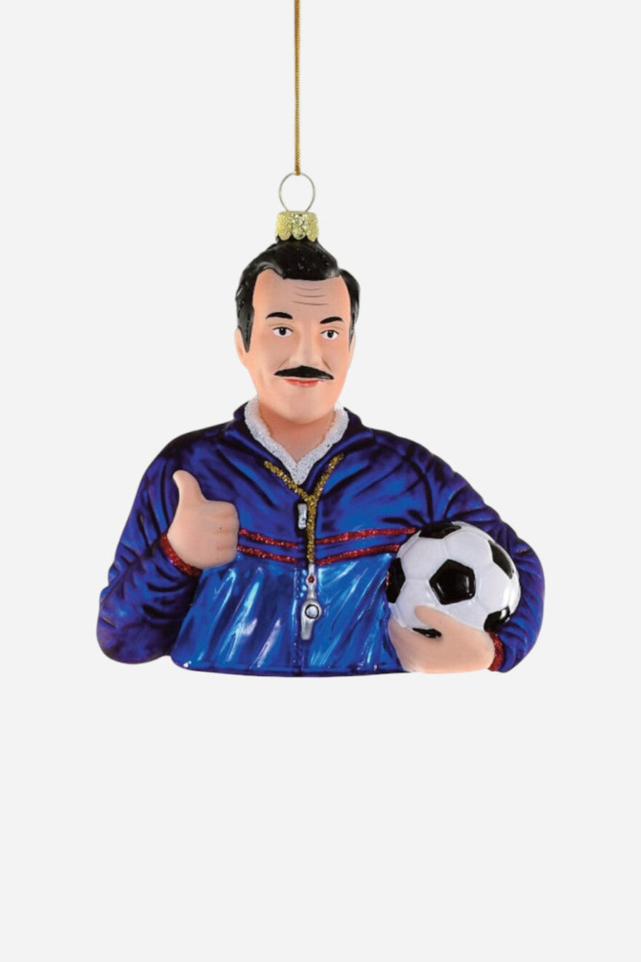 Ted Lasso Ornament – front view
