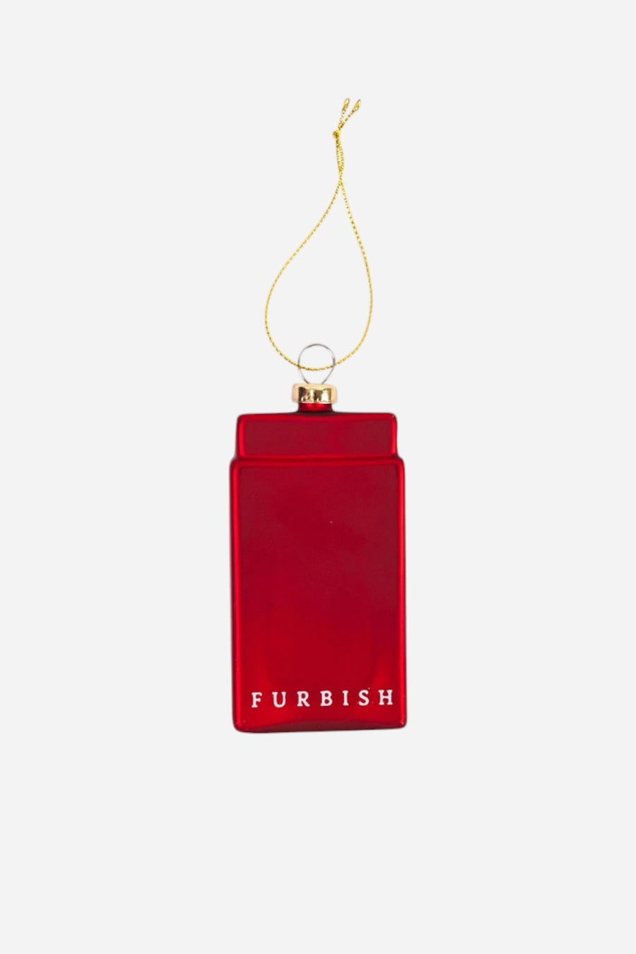 Telluride Matchbook Ornament – back view