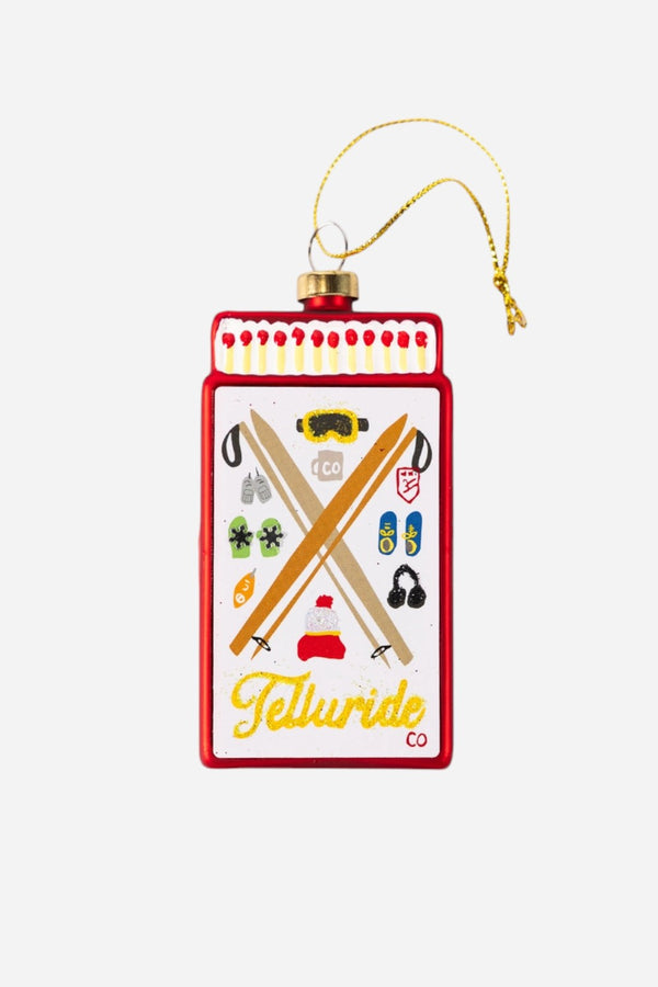 Telluride Matchbook Ornament