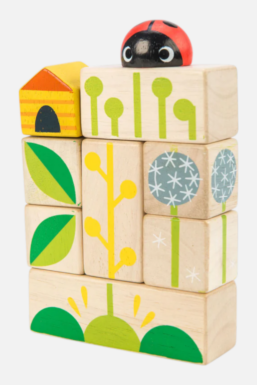 Tender Leaf Toy Garden Blocks – back view