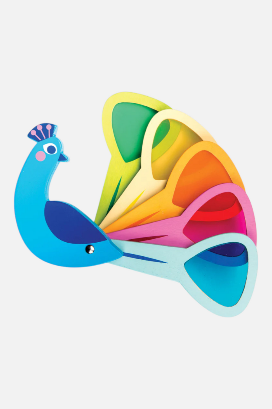 Tender Leaf Toy Peacock Colors – front view