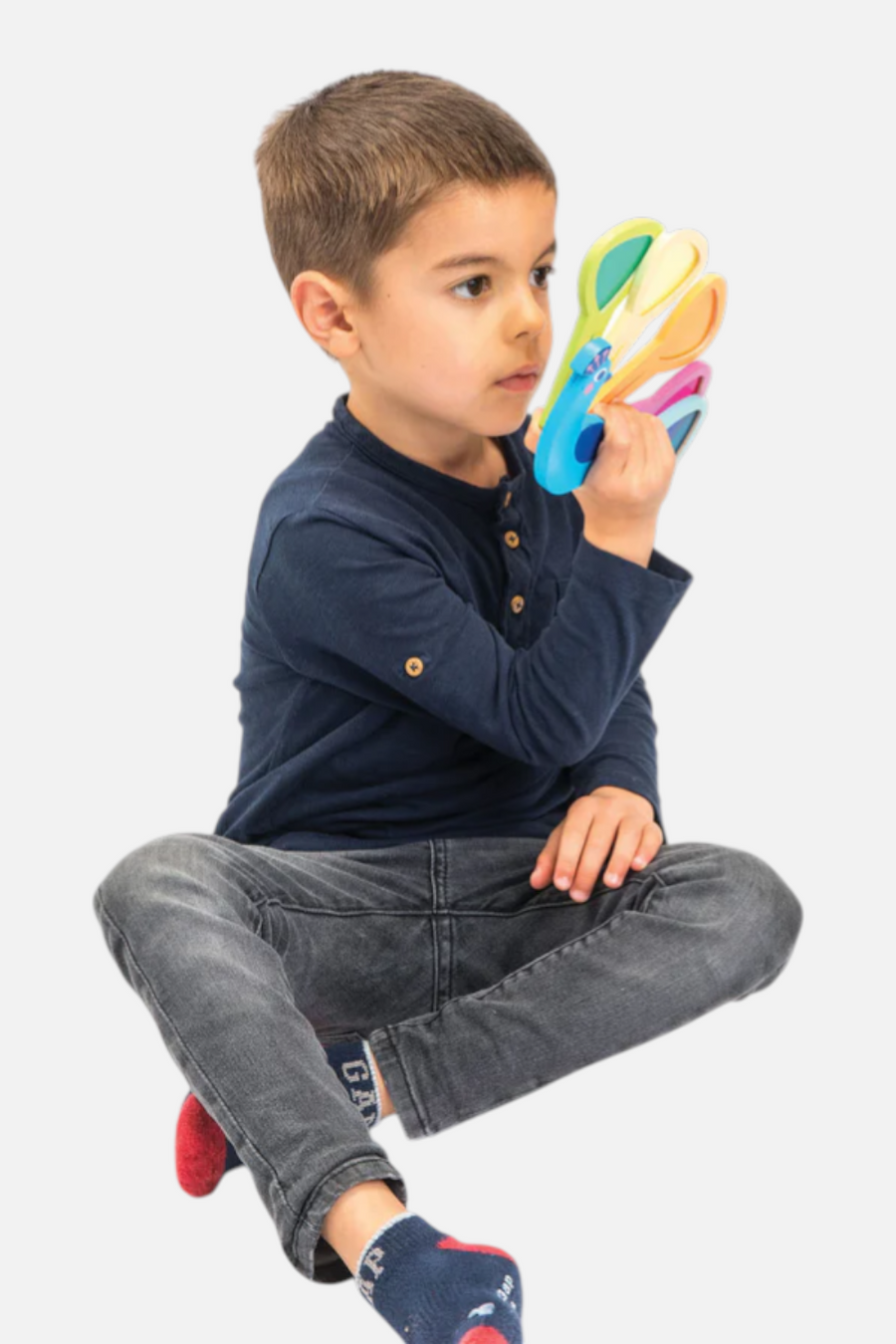Tender Leaf Toy Peacock Colors – side view