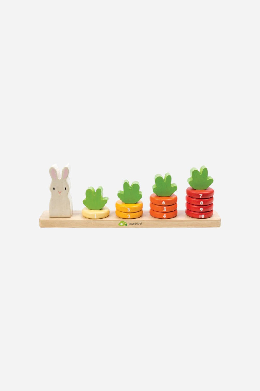 Tender Leaf Toys Counting Carrots – front view