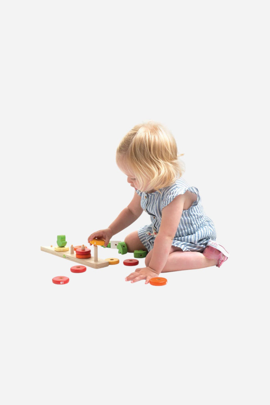 Tender Leaf Toys Counting Carrots – side view