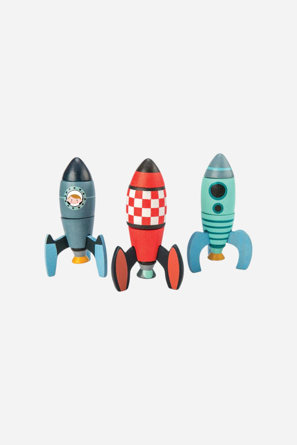 Tender Leaf Toys Rocket Construction