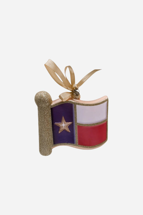 Texan Christmas Flag Ornament